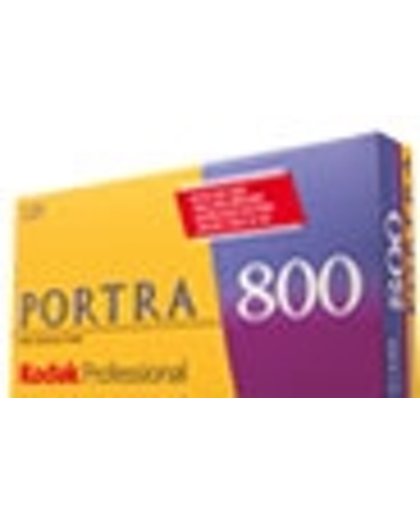Kodak Professional PORTRA 800, ISO 135, 35-pic, 1 Pack 35opnames kleurenfilm