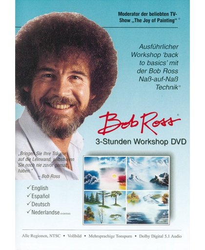 Bob Ross 3 uur Workshop DVD