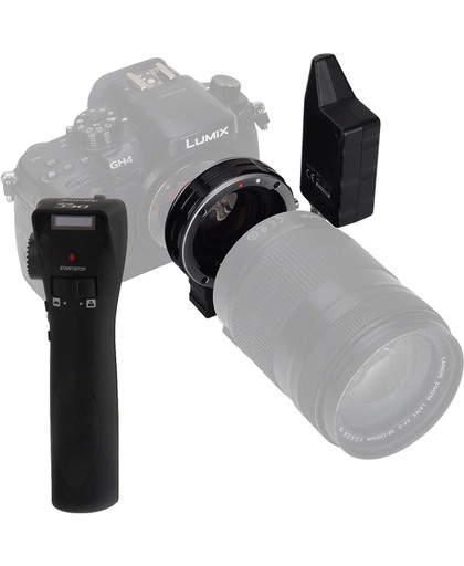 Aputure DEC LensRegain Wireless Remote Follow Focus Lens Adapter voor MFT Camera, 0.75X Focal rooducer Adapter