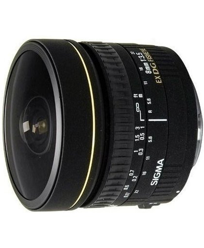 Sigma 8 mm - f/3.5 EX DG Circulair fisheye - fisheye lens - Geschikt voor Nikon