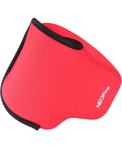 NEOpine Neoprene Shockproof Soft hoesje Bag met Hook voor Canon EOS M3(rood)