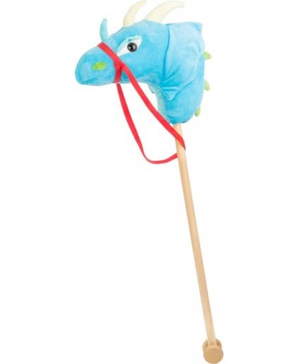 Small Foot stokpaard blauwe draak 95 cm
