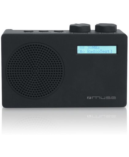 Muse M-100 DB portables DAB+ Radio schwarz