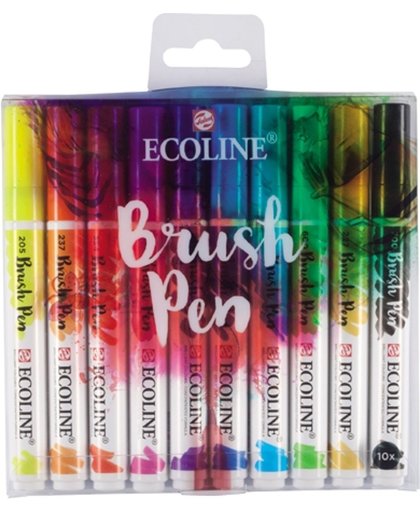 Ecoline Brush Pens - 10 kleuren