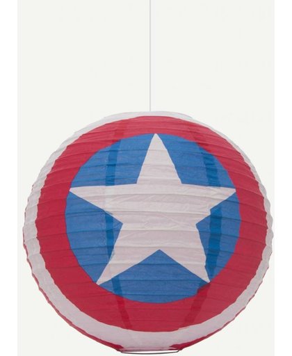 Captain America Marvel papieren lampenkap