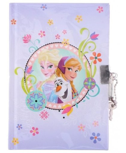 Disney dagboek Frozen paars 18 cm