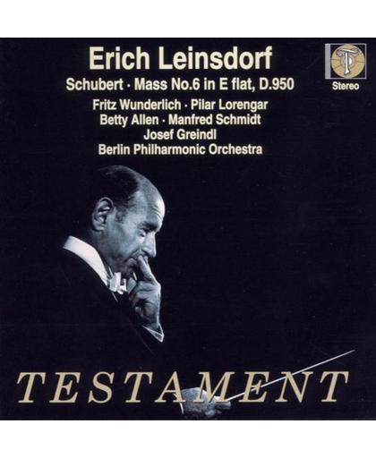 Schubert: Mass no 6;  Bach / Wunderlich, Lorengar, etc