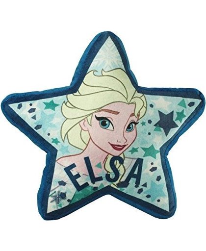 Disney kussen Frozen Elsa 35 cm pluche blauw