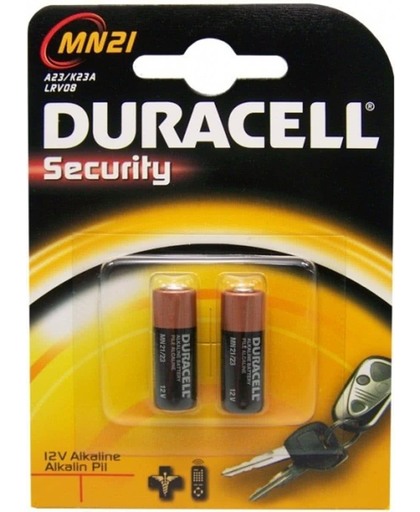 Duracell MN21-X2 Alkaline 12V niet-oplaadbare batterij