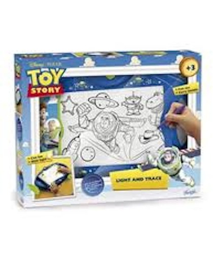 toy story licht en teken bord
