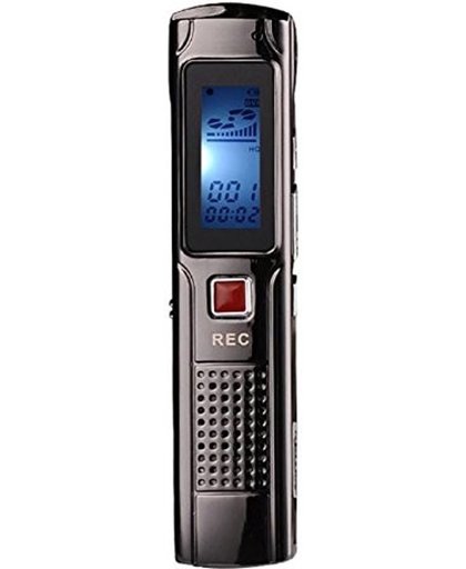 Digitale Dictafoon Voice Recorder - 8 GB - Memo Audio Recorder - Spraak Recorder