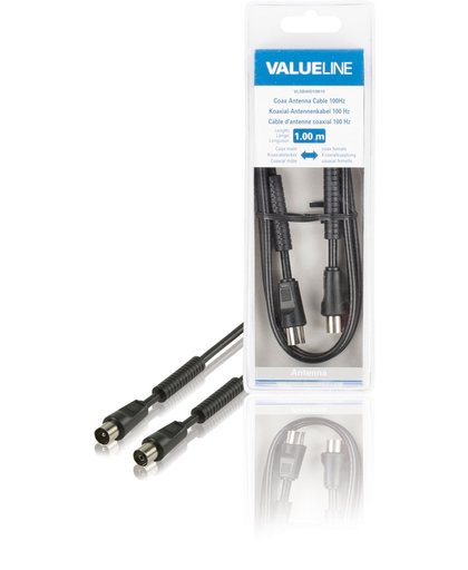 Valueline VLSB40010B10 coax-kabel