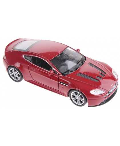 Welly schaalmodel Aston Martin V12 Vantage rood
