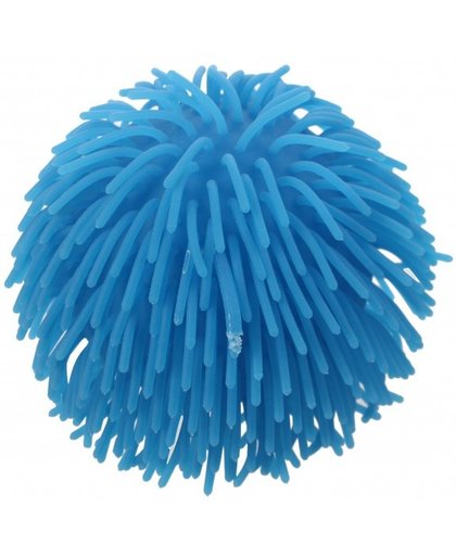 Johntoy fluffy bal blauw 140 mm