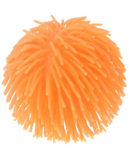 Johntoy fluffy bal oranje 140 mm