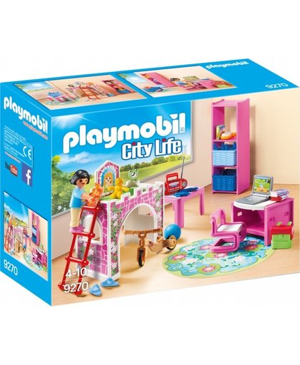 PLAYMOBIL City Life: Kinderkamer met hoogslaper (9270)