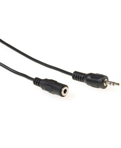 ACT AK2031 5m 3.5mm 3.5mm Zwart audio kabel