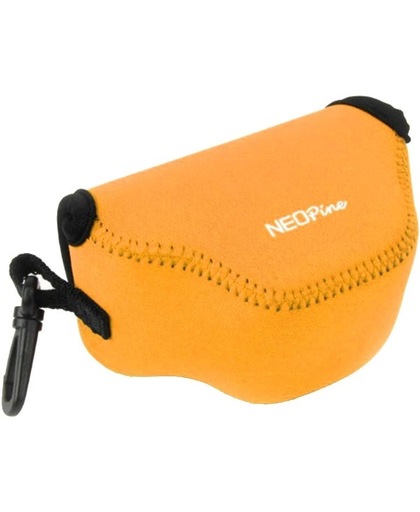 NEOpine Neoprene Shockproof Soft hoesje Bag met Hook voor Nikon J4 Camera(Oranje)