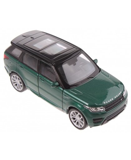 Welly schaalmodel Land Rover Range Rover Sport groen