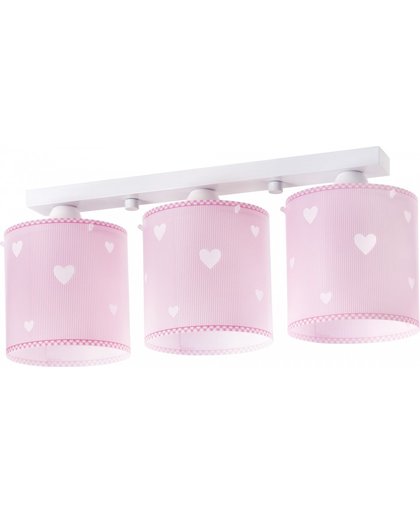 Dalber plafondlamp 3 lamps Sweet Dreams 51 cm roze