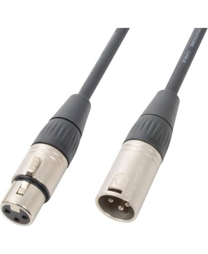 PD Connex 3-pins XLR (m) - 3-pins XLR (v) DMX kabel - 12 meter