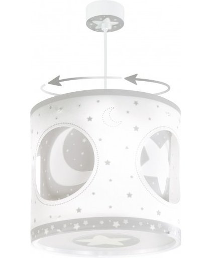 Dalber hanglamp draaiend Moonlight 26,5 cm grijs
