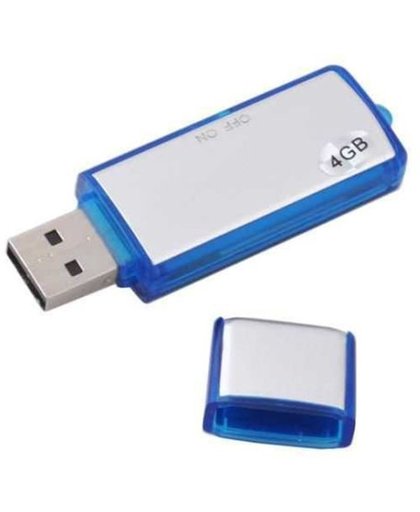 USB Stick Spy Recorder - Voice Recorder / Dictafoon Digitaal - Audio Memo Recorder Met USB - Spraak Recorder / Sound - Geluids Recorder Opname Apparaat - 4GB