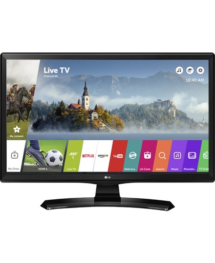 LG 24MT49S-PZ LED TV 61 cm (24") HD Smart TV Wi-Fi Zwart