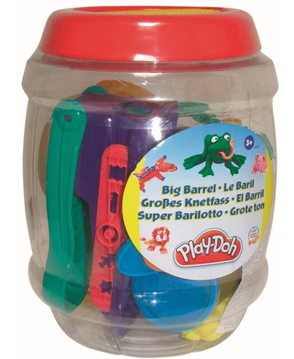 Play-Doh Grote ton met klei, vormpjes en andere attributen - Klei