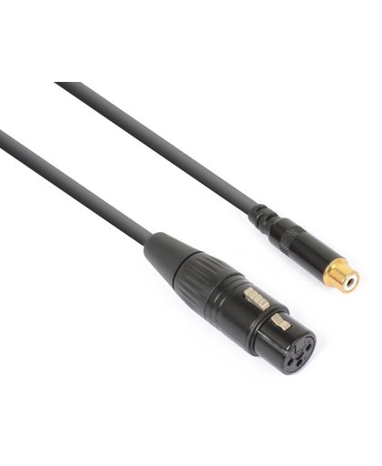 PD Connex XLR (v) - Tulp 1x RCA (v) kabel - 0,15 meter