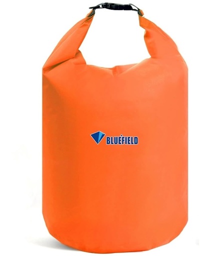 Bluefield 20L Outdoor Polyester kleding Trekking River Drifting Waterdicht Bag Ultralight Swimming Bag(Oranje)