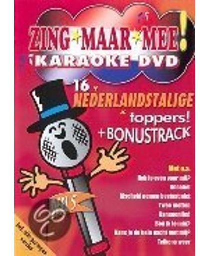 Zing Maar Mee Karaoke Dvd 5