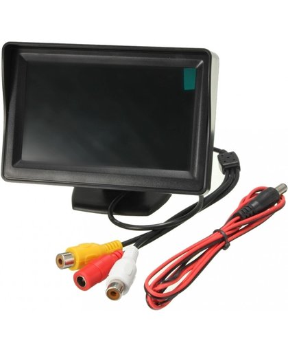 3,5" inch LCD scherm tbv achteruit-rij camera