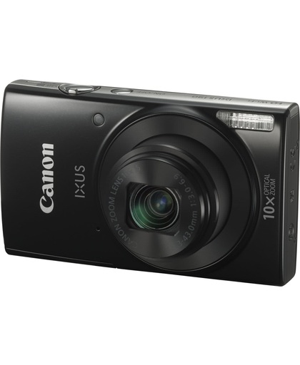 Canon Digital IXUS 190 Compactcamera 20MP 1/2.3" CCD 5152 x 3864Pixels Zwart
