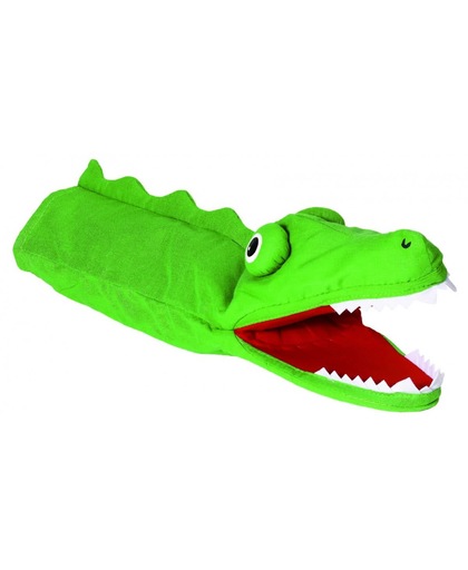 Goki Handpop krokodil 39cm