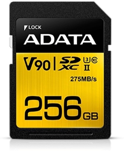 ADATA Premier ONE V90 256GB SDXC UHS-II Klasse 10 flashgeheugen