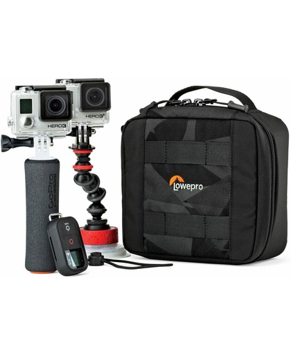 Lowepro ViewPoint CS60 | tas voor twee GoPro camera's met accessoires