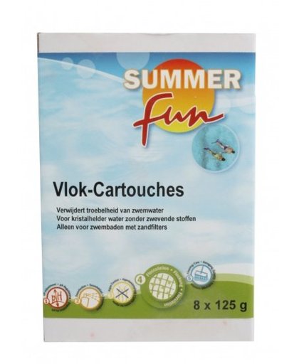 Summer fun Vlok Cartouche(cartridges) 1 kg 8 x 125 gram