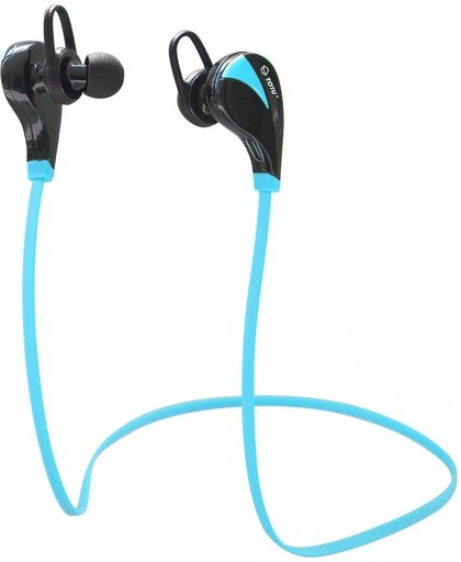 Bluetooth In-ear Draadloze Koptelefoon – Blauw