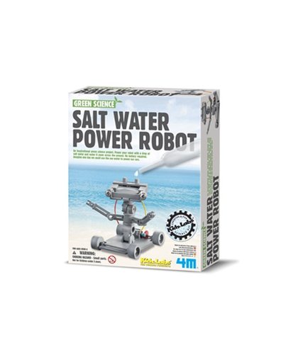 4M Kidzlabs Green Science zout water Power Robot