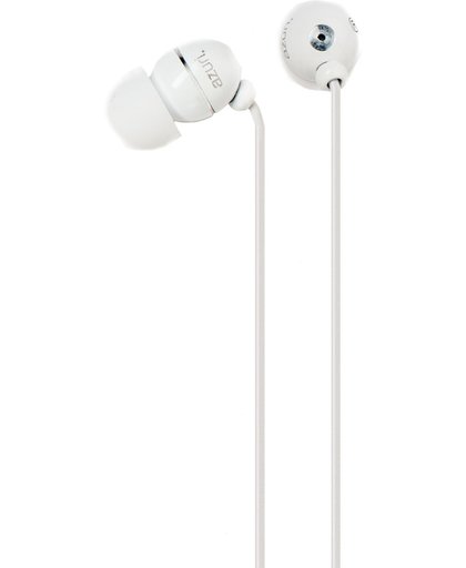 Azuri headset stereo hoofdtelefoon 3.5 mm - Universeel voor smartphones en tablets - Wit