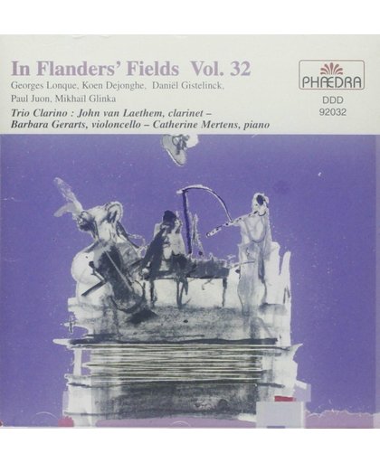 In Flanders' Fields Vol.32 - Music For Clarinet, C