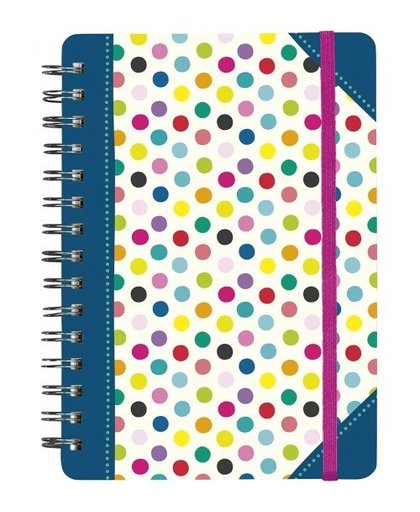 Moses Flowers and Dots notitieboek dots A5 150 pagina's