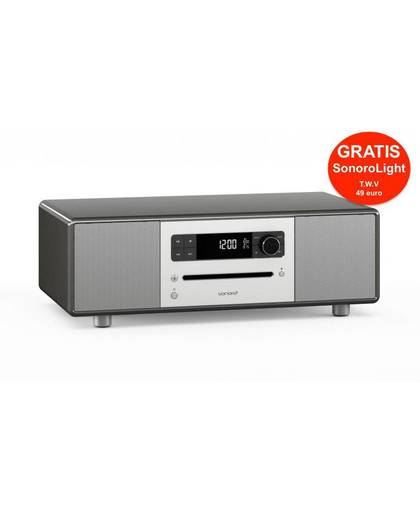 Sonoro Stereo 320 - Grafiet | Tafelradio - Dab radio - CD-Speler - Bluetooth