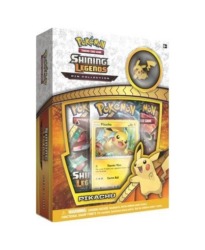Pokémon Shining Legends Pin box: Pikachu