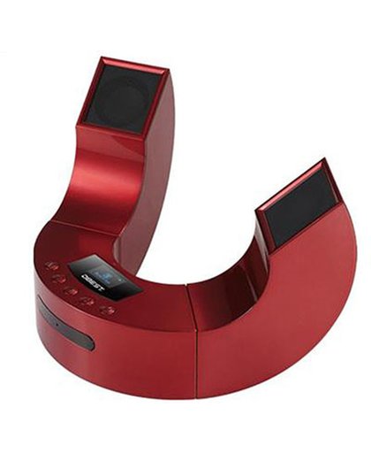 DBest PS4007 Bluetooth Speaker + MP3 speler rood