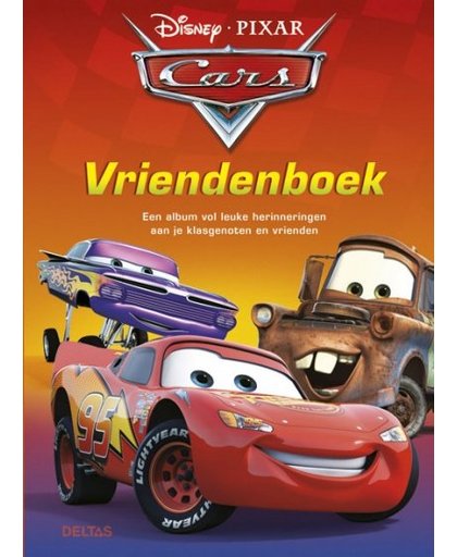Disney vriendenboek Cars 22 cm
