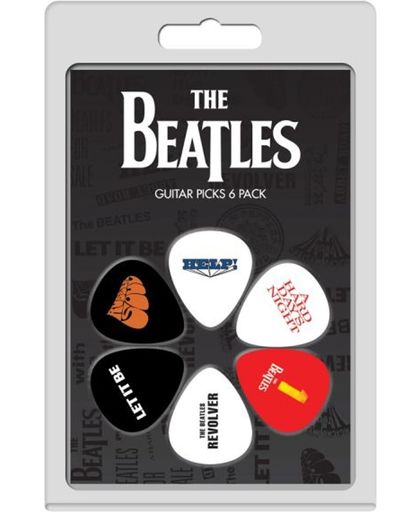 6 pack plectrums The Beatles 2