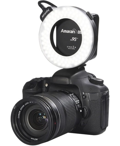 Aputure AHL-HC100 Higher CRI 95+ Value Amaran Halo LED Ring Flash licht voor Canon