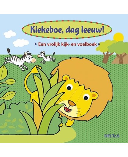 Deltas flapboekje Kiekeboe, dag leeuw! 16 cm